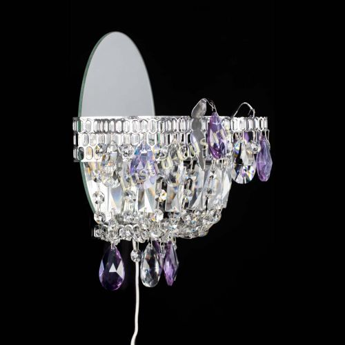 Бра Камея фиолетовая в Симферополе Гусь Хрустальный