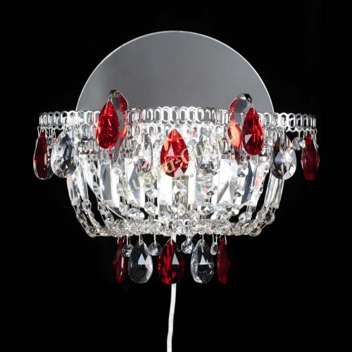 Бра Камея красная в Симферополе Гусь Хрустальный