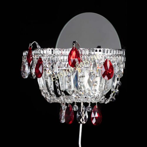 Бра Камея красная в Симферополе Гусь Хрустальный