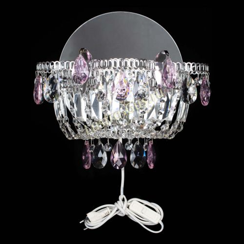 Бра Камея розовая в Симферополе Гусь Хрустальный