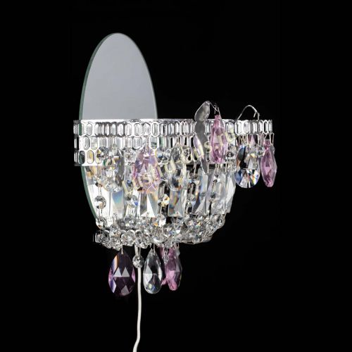 Бра Камея розовая в Симферополе Гусь Хрустальный