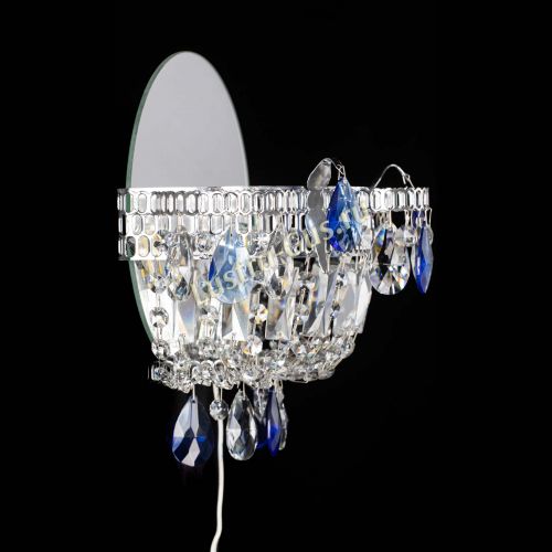 Бра Камея синяя в Симферополе Гусь Хрустальный