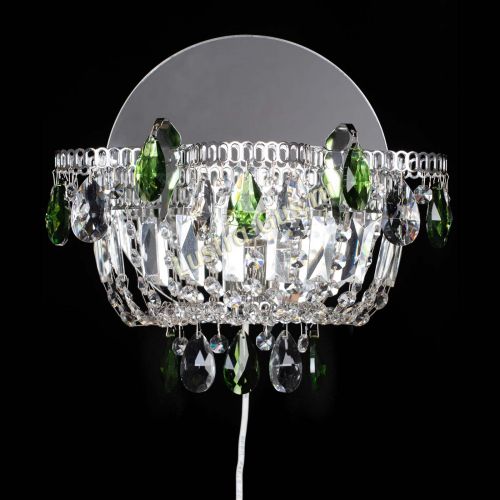 Бра Камея зеленая в Симферополе Гусь Хрустальный