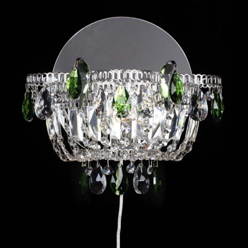 Бра Камея зеленая в Симферополе Гусь Хрустальный