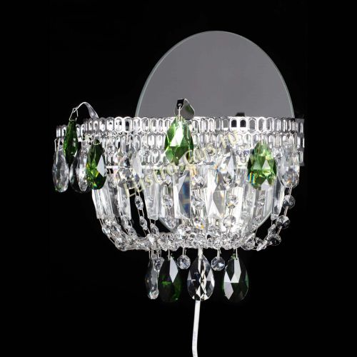 Бра Камея зеленая в Симферополе Гусь Хрустальный