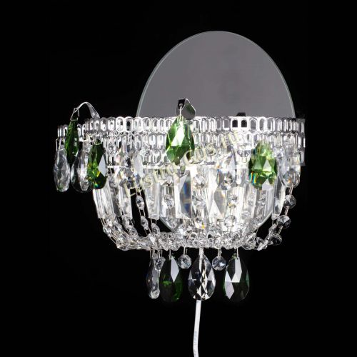 Бра Камея зеленая в Симферополе Гусь Хрустальный