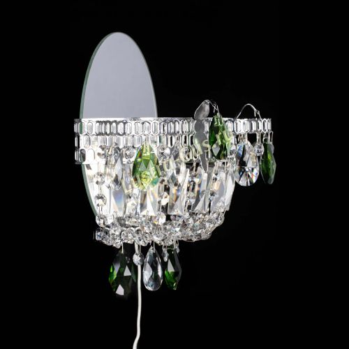 Бра Камея зеленая в Симферополе Гусь Хрустальный