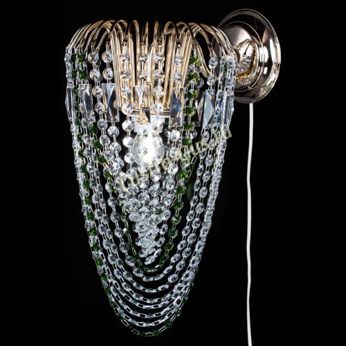 Бра Каскад Водоворот зеленая в Симферополе Гусь Хрустальный