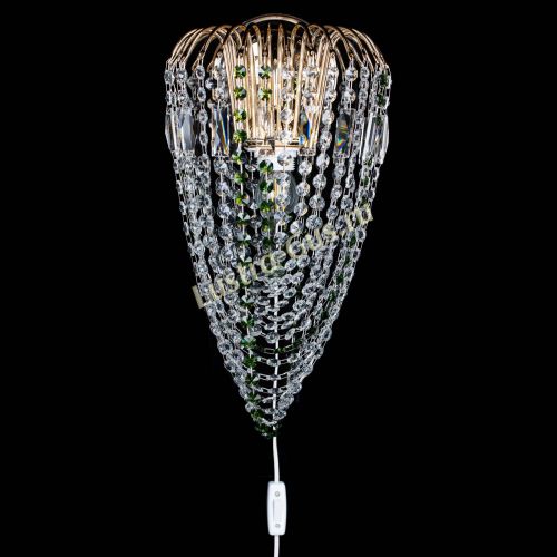 Бра Каскад Водоворот зеленая в Симферополе Гусь Хрустальный