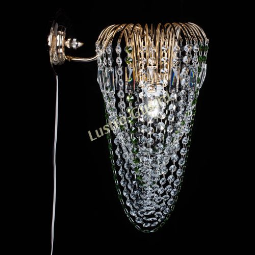 Бра Каскад Водоворот зеленая в Симферополе Гусь Хрустальный