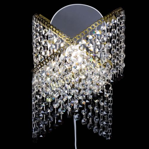 Бра Космея №1 черная под бронзу в Симферополе Гусь Хрустальный