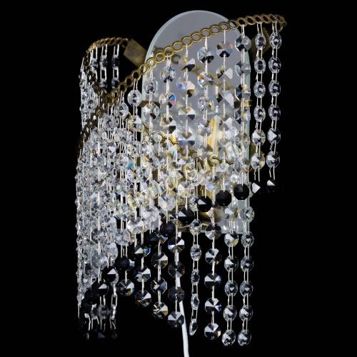 Бра Космея №1 черная под бронзу в Симферополе Гусь Хрустальный