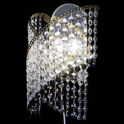 Бра Космея №1 черная под бронзу в Симферополе Гусь Хрустальный