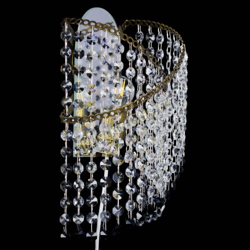 Бра Космея №1 черная под бронзу в Симферополе Гусь Хрустальный