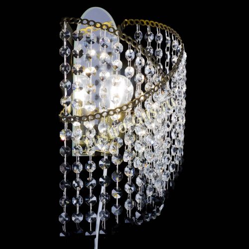 Бра Космея №1 черная под бронзу в Симферополе Гусь Хрустальный