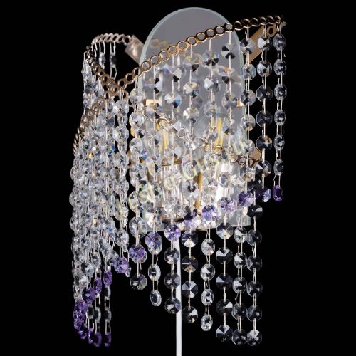 Бра Космея №1 фиолетовая в Симферополе Гусь Хрустальный