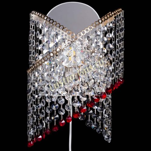 Бра Космея №1 красная в Симферополе Гусь Хрустальный