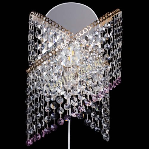 Бра Космея №1 розовая в Симферополе Гусь Хрустальный