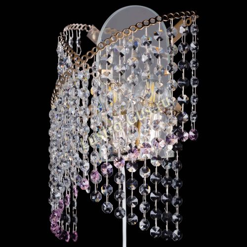 Бра Космея №1 розовая в Симферополе Гусь Хрустальный