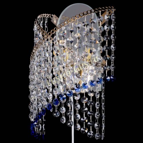 Бра Космея №1 синяя в Симферополе Гусь Хрустальный