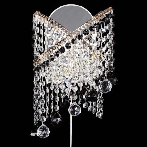 Бра Космея №3 черная в Симферополе Гусь Хрустальный