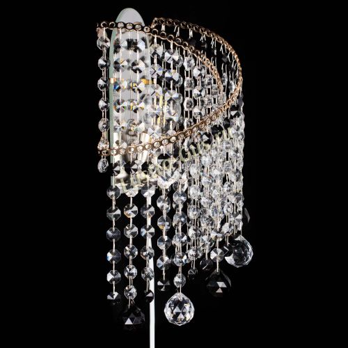 Бра Космея №3 черная в Симферополе Гусь Хрустальный