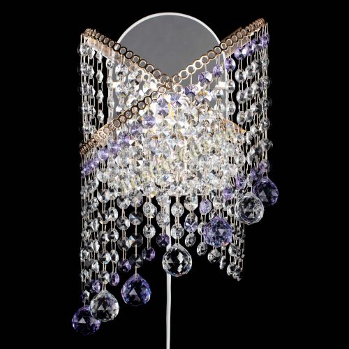 Бра Космея №3 фиолетовая в Симферополе Гусь Хрустальный