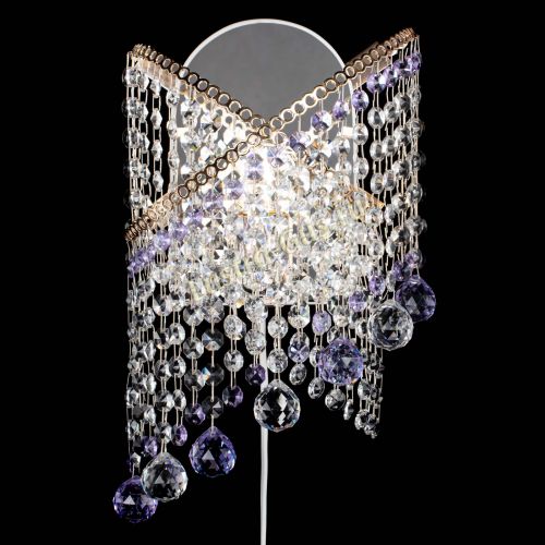 Бра Космея №3 фиолетовая в Симферополе Гусь Хрустальный