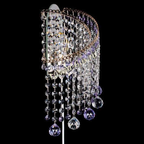 Бра Космея №3 фиолетовая в Симферополе Гусь Хрустальный