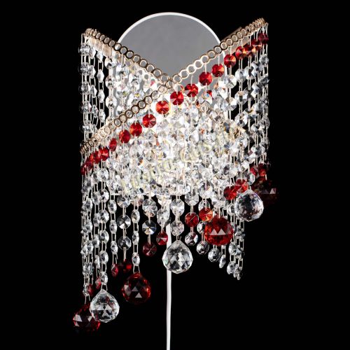 Бра Космея №3 красная в Симферополе Гусь Хрустальный