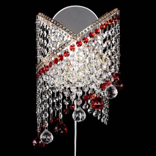 Бра Космея №3 красная в Симферополе Гусь Хрустальный