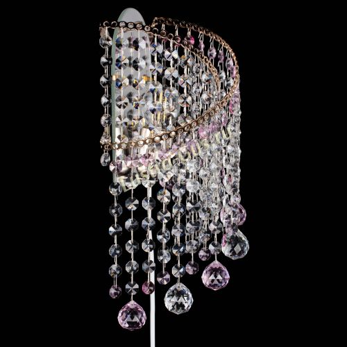 Бра Космея №3 розовая в Симферополе Гусь Хрустальный