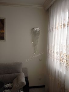 Люстра Виктория шар большая в Симферополе отзыв и фото покупателя