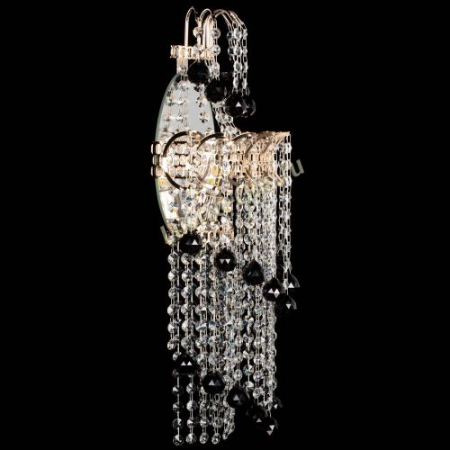 Бра Ника №5 черная в Симферополе Гусь Хрустальный