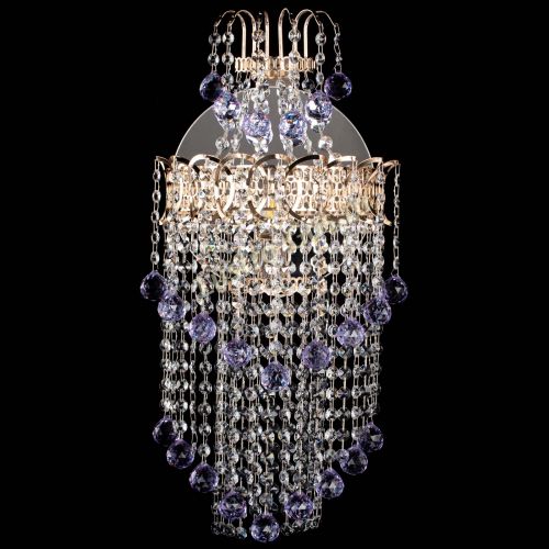 Бра Ника №5 фиолетовая в Симферополе Гусь Хрустальный