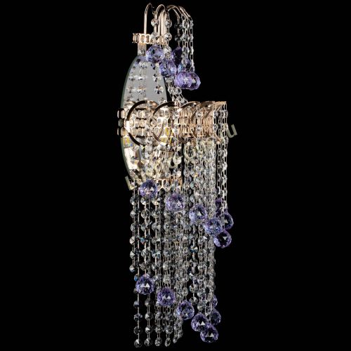 Бра Ника №5 фиолетовая в Симферополе Гусь Хрустальный