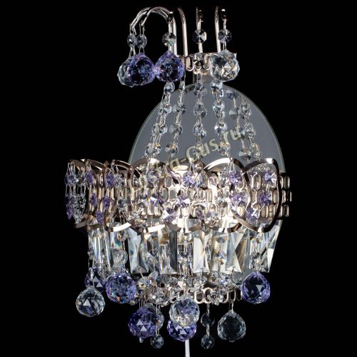 Бра Ника шар фиолетовая в Симферополе Гусь Хрустальный