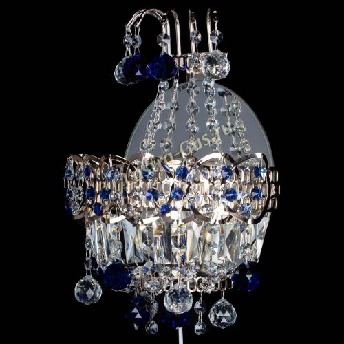 Бра Ника шар синяя в Симферополе Гусь Хрустальный