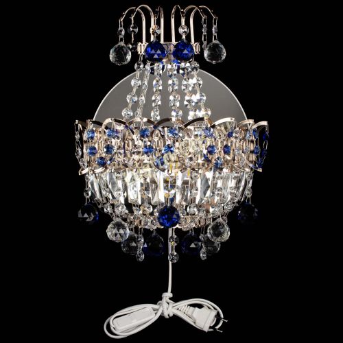 Бра Ника шар синяя в Симферополе Гусь Хрустальный