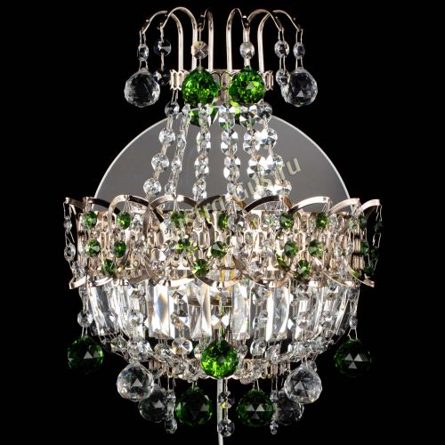 Бра Ника шар зеленая в Симферополе Гусь Хрустальный