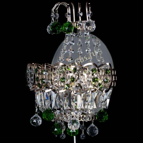 Бра Ника шар зеленая в Симферополе Гусь Хрустальный