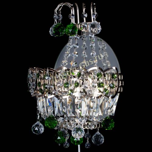 Бра Ника шар зеленая в Симферополе Гусь Хрустальный