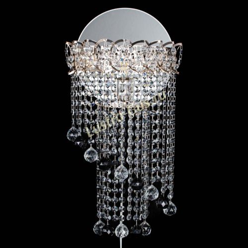 Бра Омега №1 черная в Симферополе Гусь Хрустальный