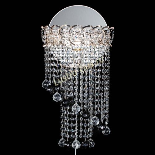 Бра Омега №1 черная в Симферополе Гусь Хрустальный