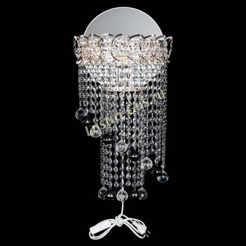 Бра Омега №1 черная в Симферополе Гусь Хрустальный