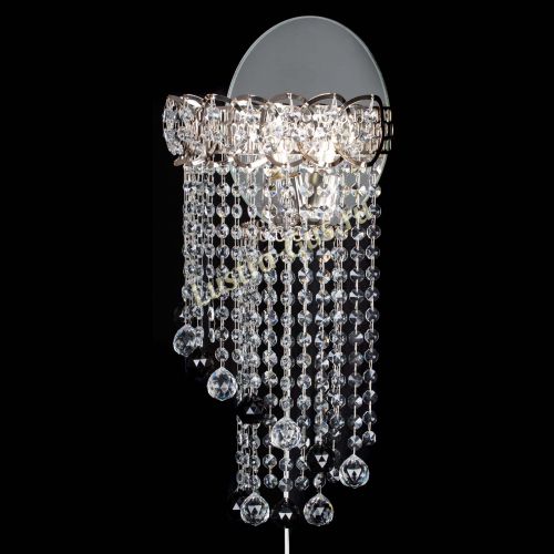 Бра Омега №1 черная в Симферополе Гусь Хрустальный