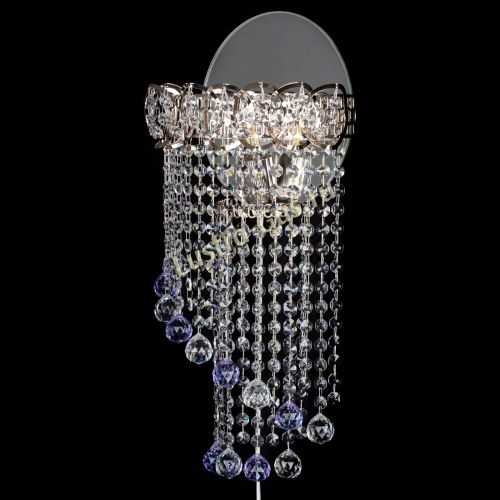 Бра Омега №1 фиолетовая в Симферополе Гусь Хрустальный