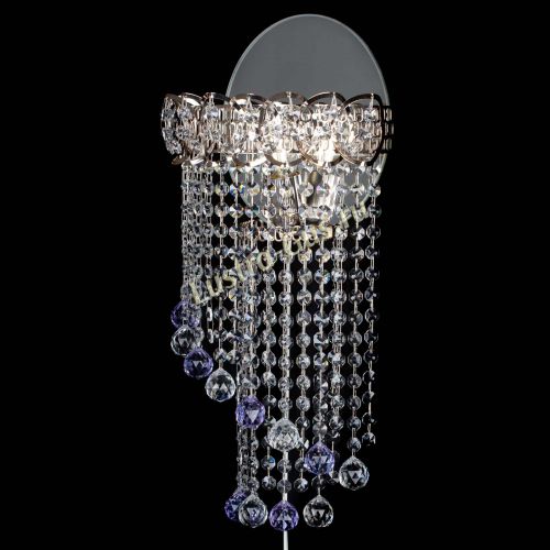 Бра Омега №1 фиолетовая в Симферополе Гусь Хрустальный