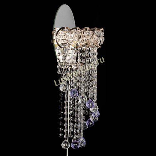 Бра Омега №1 фиолетовая в Симферополе Гусь Хрустальный