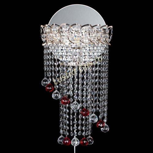 Бра Омега №1 красная в Симферополе Гусь Хрустальный